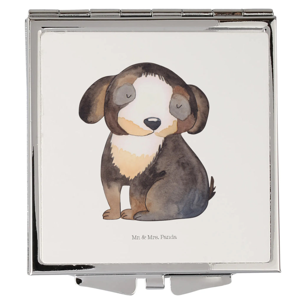 Handbag mirror Dog Relax handbag, mirror, square, make-up mirror, make up, silver, dog, mutt, hound, woof, dog mama, dog breed, love dogs, love for dogs, dog decorative items, bag with dog print, funny gifts for dog owners, what do you give a dog lover, Christmas gifts for dogs, gifts for dogs, dog sayings, Dog, black dog, dog happiness, love, dog love