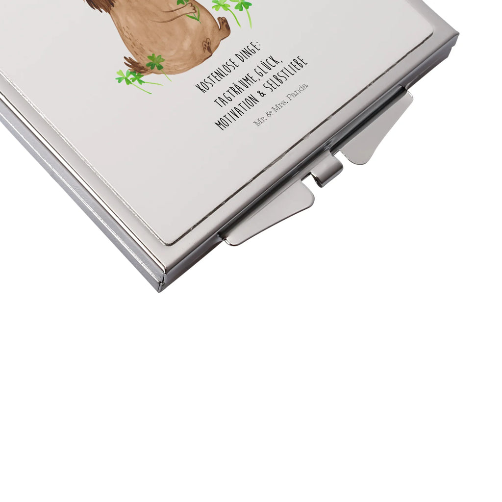 Kwadratowe lusterko do torebki pies koniczyna Spiegel Für Schminktasche, Spiegel Für Handtasche, Design Taschenspiegel, Spiegel Für Make-Up Tasche, Klappbarer Handspiegel, Quadratischer Handspiegel, Klappspiegel, Vintage Kompaktspiegel, Reise Spiegel, Kompaktspiegel, Deko Handspiegel, Runder Taschenspiegel, Taschen-Kosmetikspiegel, Schminkspiegel Kompakt, Spiegel Für Unterwegs, Handtaschenspiegel, Mini Spiegel, Tragbarer Spiegel, Schminkspiegel To Go, Klappbarer Taschenspiegel, Silber, Handspiegel Für Damen, Handspiegel Geschenkidee, Taschenspiegel, Handspiegel Zum Mitnehmen, Kosmetikspiegel Klein, Handspiegel Mit Hülle, Hundemotiv, Haustier, Hund, Tierliebhaber, Sprüche, Hundebesitzer, Hunderasse, Kleeblatt, Selbstliebe, Tagträume, Glücksbringer, Geschenk, Neuanfang, Glück, Motivation, Achtsamkeit