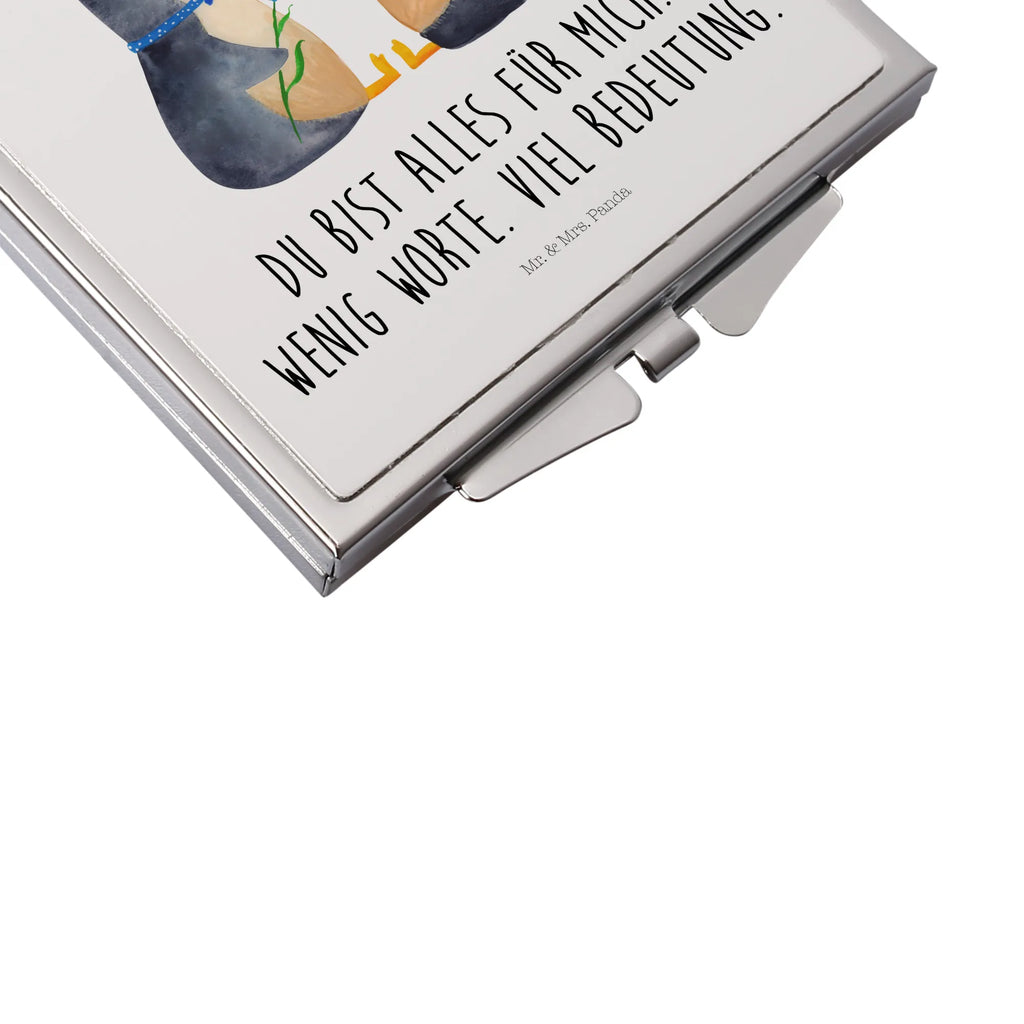 Kwadratowe lusterko do torebki Pingwin para Handspiegel Zum Mitnehmen, Vintage Kompaktspiegel, Klappspiegel, Klappbarer Handspiegel, Spiegel Für Handtasche, Spiegel Für Unterwegs, Tragbarer Spiegel, Design Taschenspiegel, Klappbarer Taschenspiegel, Spiegel Für Make-Up Tasche, Silber, Taschen-Kosmetikspiegel, Kosmetikspiegel Klein, Schminkspiegel Kompakt, Taschenspiegel, Quadratischer Handspiegel, Handspiegel Geschenkidee, Handtaschenspiegel, Reise Spiegel, Kompaktspiegel, Schminkspiegel To Go, Handspiegel Mit Hülle, Runder Taschenspiegel, Deko Handspiegel, Spiegel Für Schminktasche, Mini Spiegel, Handspiegel Für Damen, Pinguin, Liebespaar, Liebesbeweis, Hochzeitstag, Hochzeit, Pinguine, Liebesgeschenk, Traumpaar, Große Liebe, Hochzeitsgeschenk, Liebe, Jahrestag, Verlobung