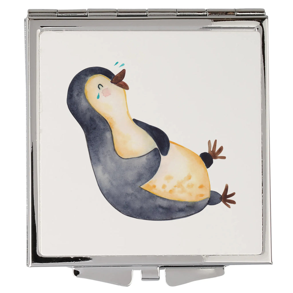 Handbag mirror Penguin Laugh Tragbarer Spiegel, Reise Spiegel, Runder Taschenspiegel, Vintage Kompaktspiegel, Handtaschenspiegel, Spiegel Für Handtasche, Quadratischer Handspiegel, Klappbarer Taschenspiegel, Design Taschenspiegel, Silber, Kosmetikspiegel Klein, Schminkspiegel Kompakt, Spiegel Für Schminktasche, Handspiegel Mit Hülle, Taschen-Kosmetikspiegel, Kompaktspiegel, Taschenspiegel, Spiegel Für Unterwegs, Handspiegel Zum Mitnehmen, Klappbarer Handspiegel, Mini Spiegel, Handspiegel Geschenkidee, Klappspiegel, Spiegel Für Make-Up Tasche, Handspiegel Für Damen, Deko Handspiegel, Schminkspiegel To Go, Pinguin, Optimismus, Lustiger Spruch, Fröhlich, Lachen, Fröhlichkeit, Humor, Pinguine