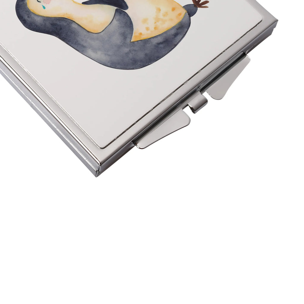 Handbag mirror Penguin Laugh Tragbarer Spiegel, Reise Spiegel, Runder Taschenspiegel, Vintage Kompaktspiegel, Handtaschenspiegel, Spiegel Für Handtasche, Quadratischer Handspiegel, Klappbarer Taschenspiegel, Design Taschenspiegel, Silber, Kosmetikspiegel Klein, Schminkspiegel Kompakt, Spiegel Für Schminktasche, Handspiegel Mit Hülle, Taschen-Kosmetikspiegel, Kompaktspiegel, Taschenspiegel, Spiegel Für Unterwegs, Handspiegel Zum Mitnehmen, Klappbarer Handspiegel, Mini Spiegel, Handspiegel Geschenkidee, Klappspiegel, Spiegel Für Make-Up Tasche, Handspiegel Für Damen, Deko Handspiegel, Schminkspiegel To Go, Pinguin, Optimismus, Lustiger Spruch, Fröhlich, Lachen, Fröhlichkeit, Humor, Pinguine