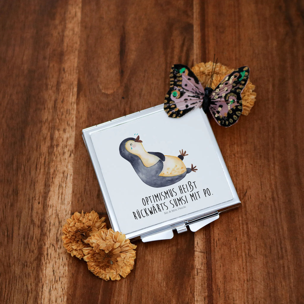 Handbag mirror Penguin Laugh Tragbarer Spiegel, Reise Spiegel, Runder Taschenspiegel, Vintage Kompaktspiegel, Handtaschenspiegel, Spiegel Für Handtasche, Quadratischer Handspiegel, Klappbarer Taschenspiegel, Design Taschenspiegel, Silber, Kosmetikspiegel Klein, Schminkspiegel Kompakt, Spiegel Für Schminktasche, Handspiegel Mit Hülle, Taschen-Kosmetikspiegel, Kompaktspiegel, Taschenspiegel, Spiegel Für Unterwegs, Handspiegel Zum Mitnehmen, Klappbarer Handspiegel, Mini Spiegel, Handspiegel Geschenkidee, Klappspiegel, Spiegel Für Make-Up Tasche, Handspiegel Für Damen, Deko Handspiegel, Schminkspiegel To Go, Pinguin, Optimismus, Lustiger Spruch, Fröhlich, Lachen, Fröhlichkeit, Humor, Pinguine