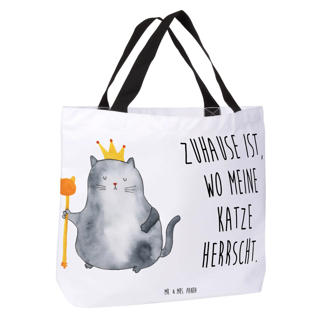 Shopper Cat king Freizeittasche, XL, Schulbeutel, Strandtasche, Alltagstasche, Schultasche, Tüte, Stofftasche, XXL Tasche, Einkaufsbeutel, Shopper, Tragebeutel, Schultertasche, Beutel, Einkaufstasche, Ausflug, Katzenmotiv, Katzenfan, Katzendeko, Katze, Katzenfreund, Katzenliebhaber, Katzenprodukte, Katzenartikel, Katzenaccessoires, Katzensouvenirs, Katzenliebhaberprodukte, Katzenmotive, Wohnung, Königin, Mietze, Erste Eigenen Wohnung, Katzenbesitzerin, Kater, Katzen, Cats, Cat, Familie, Einzug, Katzenhalter, König, Umzug, Mietzhaus, Queen, Haustier