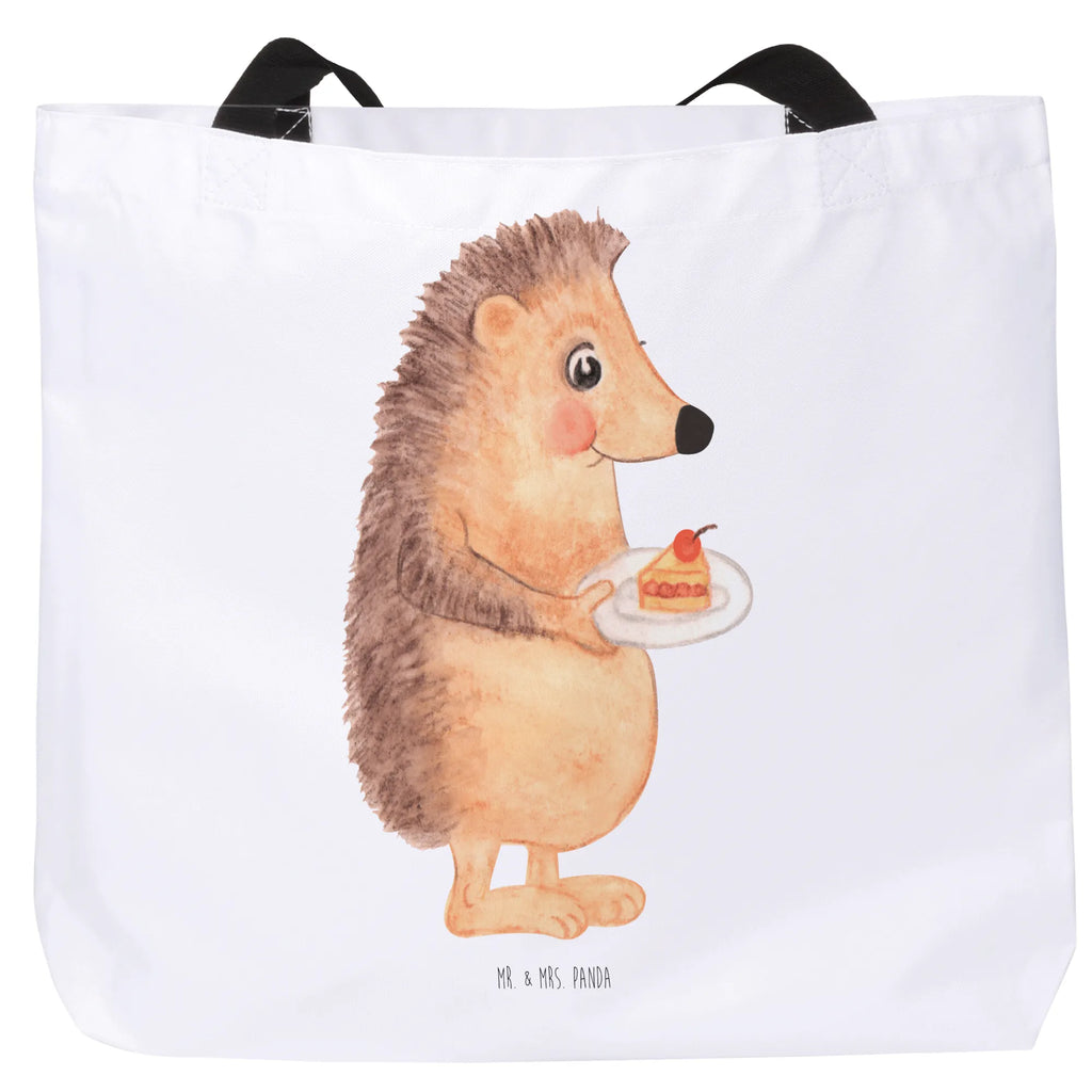 Shopper Hedgehog piece of cake Tragebeutel, Stofftasche, Shopper, Strandtasche, Schulbeutel, Einkaufsbeutel, Ausflug, XL, Schultertasche, Beutel, Freizeittasche, Tüte, Schultasche, Einkaufstasche, XXL Tasche, Alltagstasche, Gute Laune, Lustige Sprüche, Tiermotive, Tiere, Einladung Party, Torte, Essen Spruch, Backen Geschenk, Igel, Geburtstagskuchen, Kuchen, Kuchen Backen
