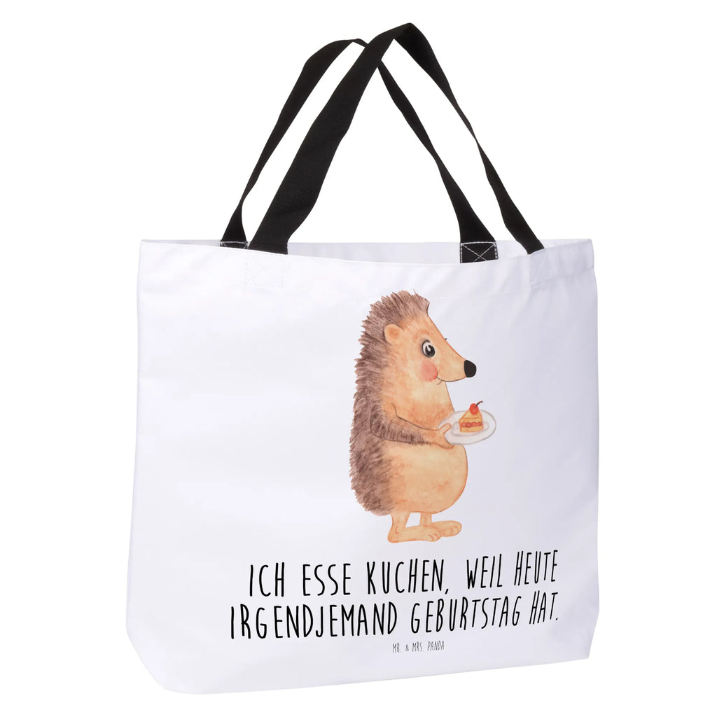 Shopper Hedgehog piece of cake Tragebeutel, Stofftasche, Shopper, Strandtasche, Schulbeutel, Einkaufsbeutel, Ausflug, XL, Schultertasche, Beutel, Freizeittasche, Tüte, Schultasche, Einkaufstasche, XXL Tasche, Alltagstasche, Gute Laune, Lustige Sprüche, Tiermotive, Tiere, Einladung Party, Torte, Essen Spruch, Backen Geschenk, Igel, Geburtstagskuchen, Kuchen, Kuchen Backen