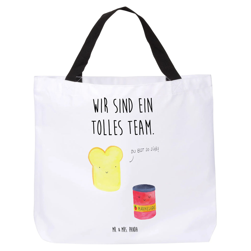 Shopper Toast Marmelade Einkaufsbeutel, Stofftasche, Strandtasche, Beutel, Einkaufstasche, XL, Ausflug, Tragebeutel, Schultertasche, Tüte, Schultasche, XXL Tasche, Freizeittasche, Schulbeutel, Shopper, Alltagstasche, Gute Laune, Lustige Sprüche, Tiermotive, Tiere, Toastbrot, Süß, Küche Deko, Küche Spruch, Frühstück Einladung, Dreamteam, Brot, Marmelade, Toast, Süße Postkarte