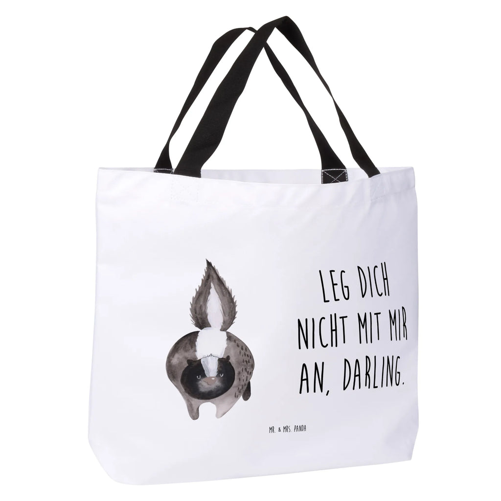 Shopper skunk attack Alltagstasche, Schulbeutel, Tasche, Einkaufstasche, Schultasche, Freizeittasche, Strandtasche, Einkaufsbeutel, Shopper, Tragebeutel, Beutel, Stinktier, Skunk, Drohung, Stinker, Wildtier, Stinki, Raubtier, wütend