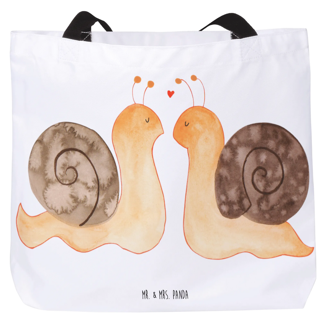 Shopper Snails in love handle bag, large, carrier bag, beach bag, XXL, shopper, bag, shopping bag, woman, Love, Loving, Two, Together, Marriage, Engagement, Proposal of marriage, Love gift, gift for her, gift for him, anniversary gift