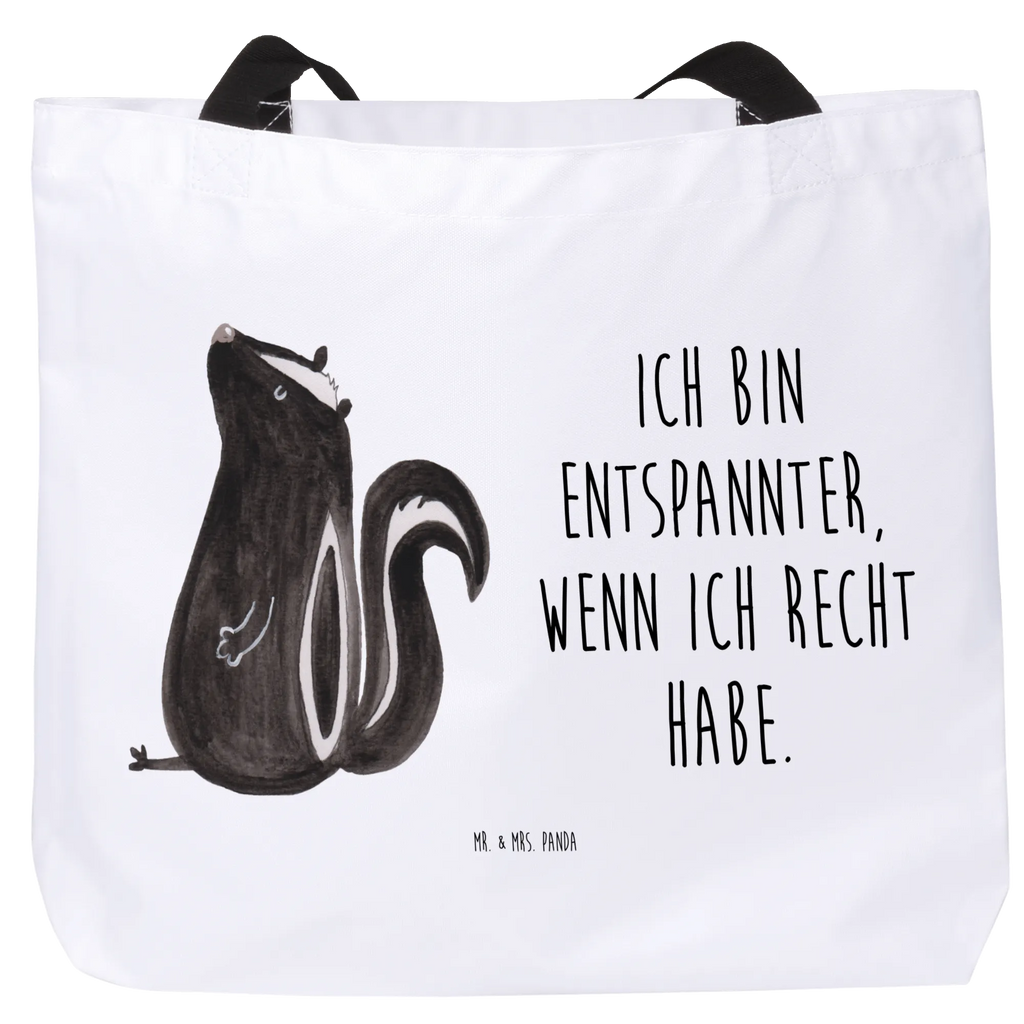 Shopper skunk Sit Schultasche, Ausflug, Tragebeutel, XXL Tasche, Einkaufstasche, Schulbeutel, Tüte, Strandtasche, Alltagstasche, XL, Beutel, Shopper, Einkaufsbeutel, Schultertasche, Stofftasche, Freizeittasche, Stinktier, Skunk, Recht, Büro, Stinki, Besserwisser, Stinker, Spruch, Wildtier, Raubtier
