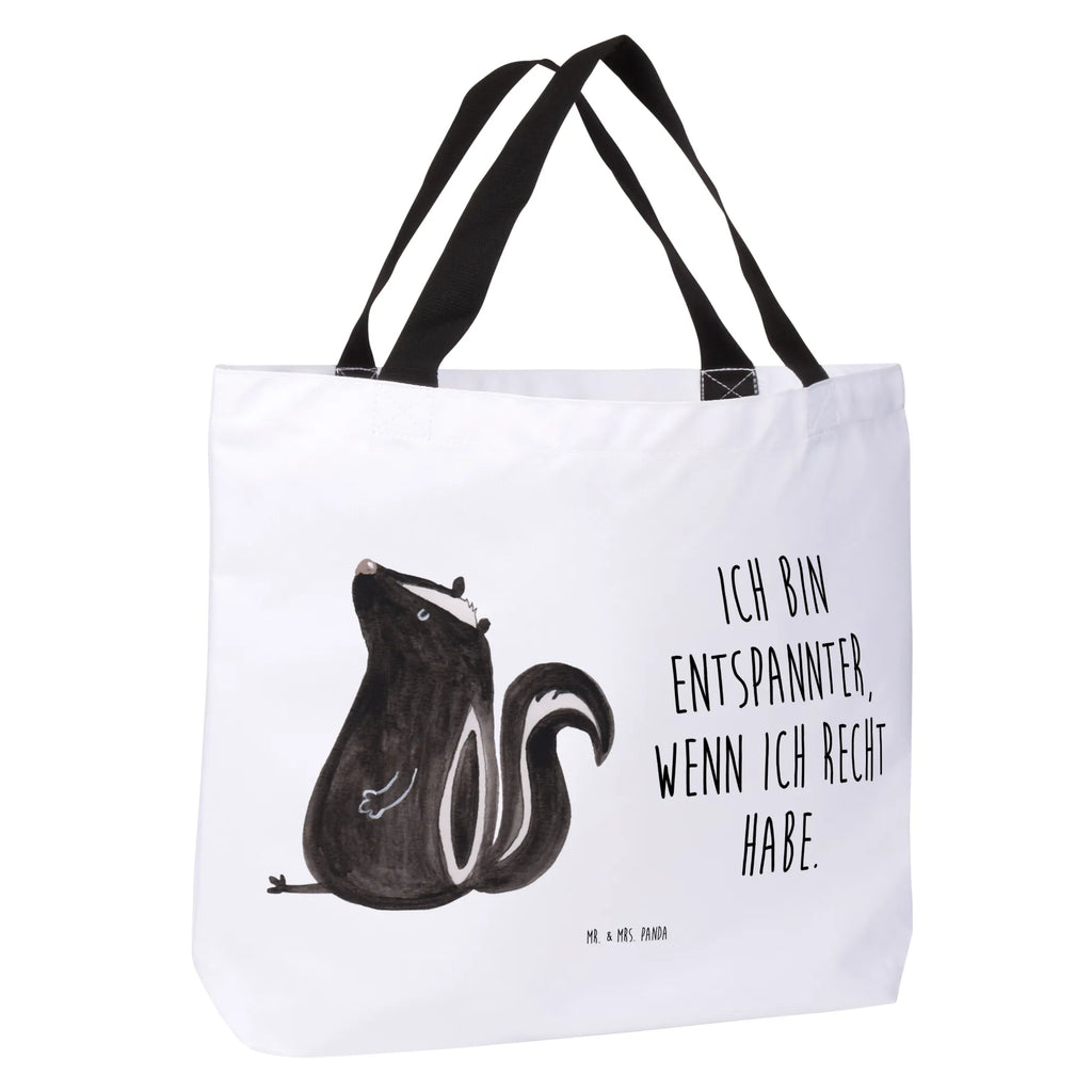 Shopper skunk Sit Schultasche, Ausflug, Tragebeutel, XXL Tasche, Einkaufstasche, Schulbeutel, Tüte, Strandtasche, Alltagstasche, XL, Beutel, Shopper, Einkaufsbeutel, Schultertasche, Stofftasche, Freizeittasche, Stinktier, Skunk, Recht, Büro, Stinki, Besserwisser, Stinker, Spruch, Wildtier, Raubtier