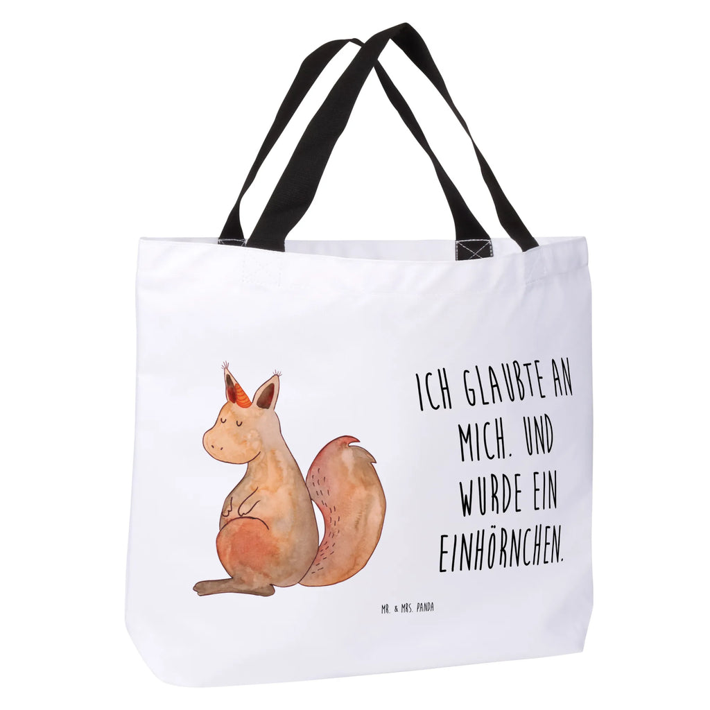 Shopper unicorn Believe Alltagstasche, Stofftasche, XXL Tasche, Schultasche, Einkaufstasche, Beutel, Tragebeutel, Schulbeutel, Ausflug, XL, Tüte, Schultertasche, Freizeittasche, Shopper, Einkaufsbeutel, Strandtasche, Unicorn, Einhorn, Einhörner, Einhorn Deko, Eichhörnchen, Eichhorn, Einhörnchen