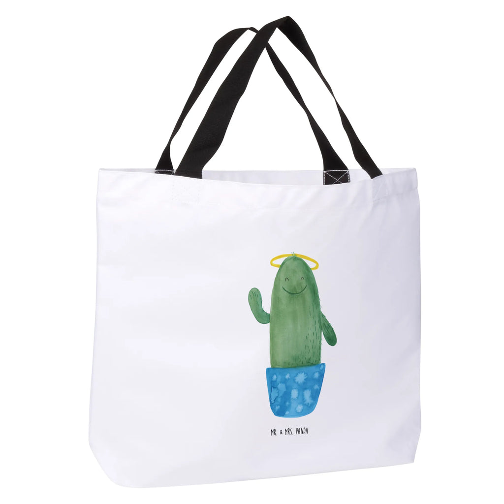 Shopper cactus Holy Beutel, Einkaufstasche, Tasche, Strandtasche, Einkaufsbeutel, Shopper, Schultasche, Freizeittasche, Tragebeutel, Schulbeutel, Alltagstasche, Kaktus, Kakteen, frech, lustig, Kind, Eltern, Familie, Bruder, Schwester, Schwestern, Freundin, Heiligenschein