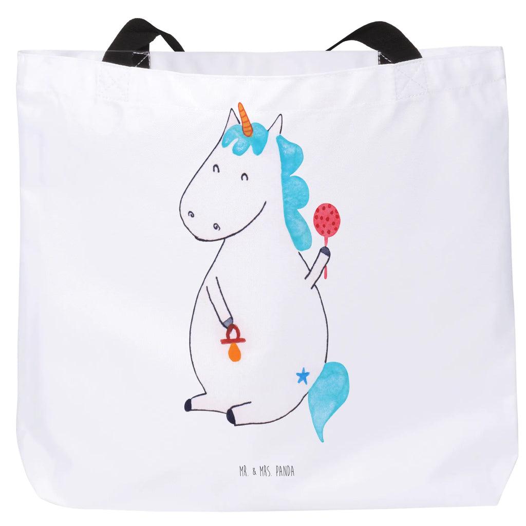 Shopper unicorn infant Stofftasche, Einkaufsbeutel, Shopper, Tüte, Alltagstasche, XL, Ausflug, Schultasche, Schultertasche, Strandtasche, Freizeittasche, Schulbeutel, XXL Tasche, Tragebeutel, Beutel, Einkaufstasche, Unicorn, Einhorn, Einhörner, Einhorn Deko, Party, Geburtstag, Schnuller, Erstes Kind, Geburt, Nachwuchs, Eltern, Kind, Mutter, Baby, Babyglück