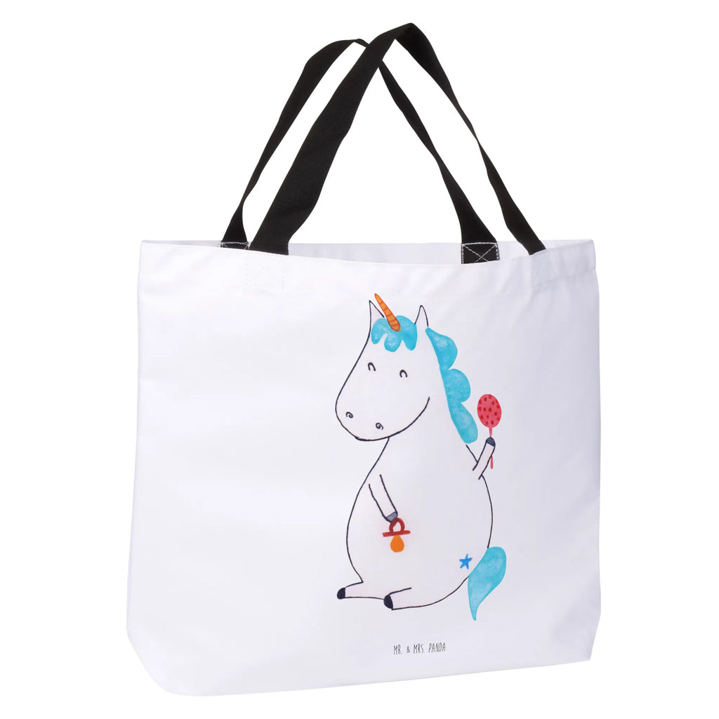 Shopper unicorn infant Stofftasche, Einkaufsbeutel, Shopper, Tüte, Alltagstasche, XL, Ausflug, Schultasche, Schultertasche, Strandtasche, Freizeittasche, Schulbeutel, XXL Tasche, Tragebeutel, Beutel, Einkaufstasche, Unicorn, Einhorn, Einhörner, Einhorn Deko, Party, Geburtstag, Schnuller, Erstes Kind, Geburt, Nachwuchs, Eltern, Kind, Mutter, Baby, Babyglück