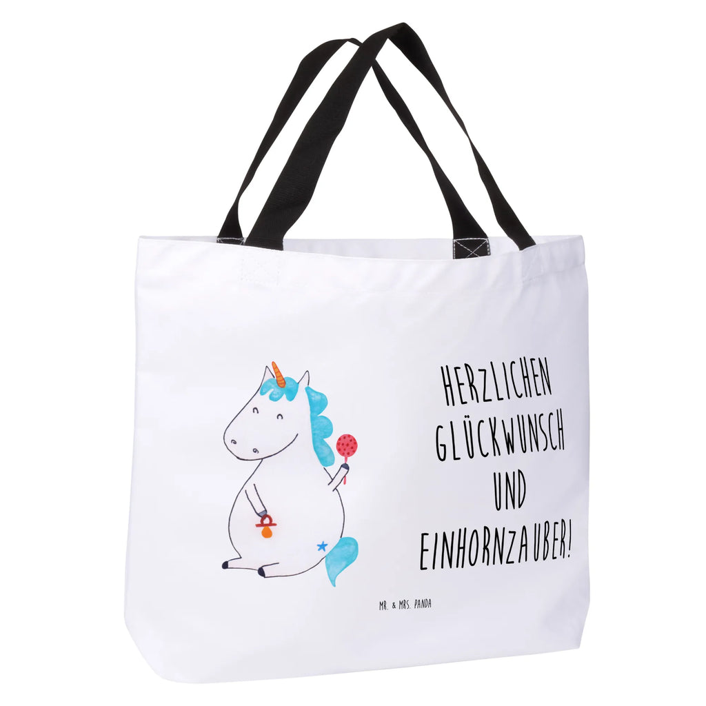 Shopper unicorn infant Stofftasche, Einkaufsbeutel, Shopper, Tüte, Alltagstasche, XL, Ausflug, Schultasche, Schultertasche, Strandtasche, Freizeittasche, Schulbeutel, XXL Tasche, Tragebeutel, Beutel, Einkaufstasche, Unicorn, Einhorn, Einhörner, Einhorn Deko, Party, Geburtstag, Schnuller, Erstes Kind, Geburt, Nachwuchs, Eltern, Kind, Mutter, Baby, Babyglück