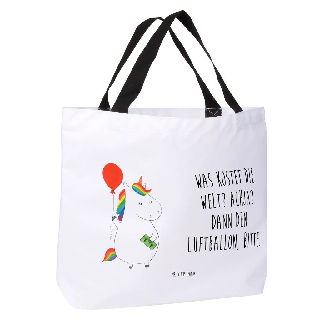 Shopper unicorn balloon Strandtasche, Tüte, Alltagstasche, Einkaufsbeutel, Einkaufstasche, Freizeittasche, XL, Ausflug, Schultertasche, Tragebeutel, XXL Tasche, Schultasche, Schulbeutel, Beutel, Stofftasche, Shopper, Unicorn, Einhorn, Einhörner, Einhorn Deko, Geld, Freundin, Geschenk, Lebenslust, Luftballon, Freude