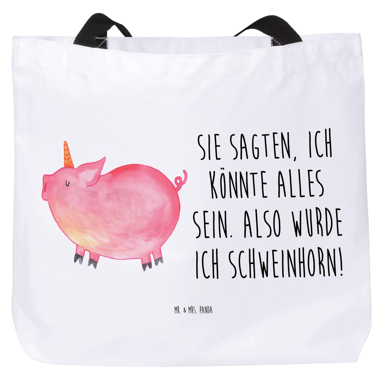 Shopper Einhorn Schwein Stofftasche, Statement-Tasche, Beutel, Reisetasche, Stoffbeutel, Alltagstasche, Tote Bag, XXL Tasche, Henkeltasche, Einkaufstasche, Tragetasche, XL Tasche, Shopper Tasche, Tasche, Freizeittasche, City-Shopper, Büchertasche, Unitasche, Schultasche, Pandatasche, studententasche, Tragebeutel, Schulbeutel, Laptoptasche, Urlaubstasche, Strandtasche, Unicorn, Einhorn, Einhörner, Einhorn Deko, Spruch, Englisch, Party, Pig, Funny, Bauer, Geschenk, Schwein, Spaß, Witzig. Lustig, Piggy, Schweinhorn, English