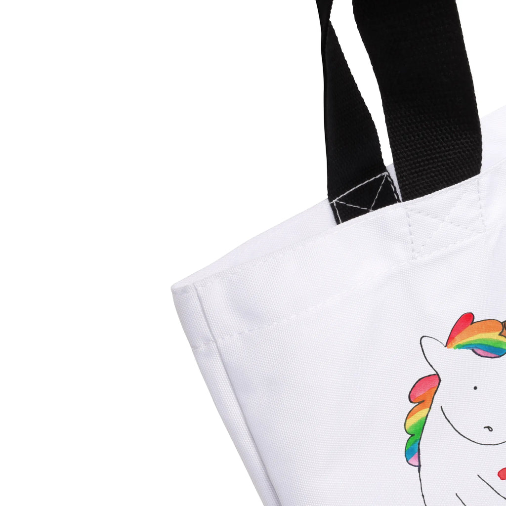 Shopper unicorn Sad Alltagstasche, Beutel, Einkaufsbeutel, Tasche, Schulbeutel, Strandtasche, Tragebeutel, Shopper, Schultasche, Freizeittasche, Einkaufstasche, Einhorn, Einhörner, Einhorn Deko, Unicorn, Blume, Liebe, Glitzer, Grußkarte, Trösten. Freundschaft, Freunde, Trauer