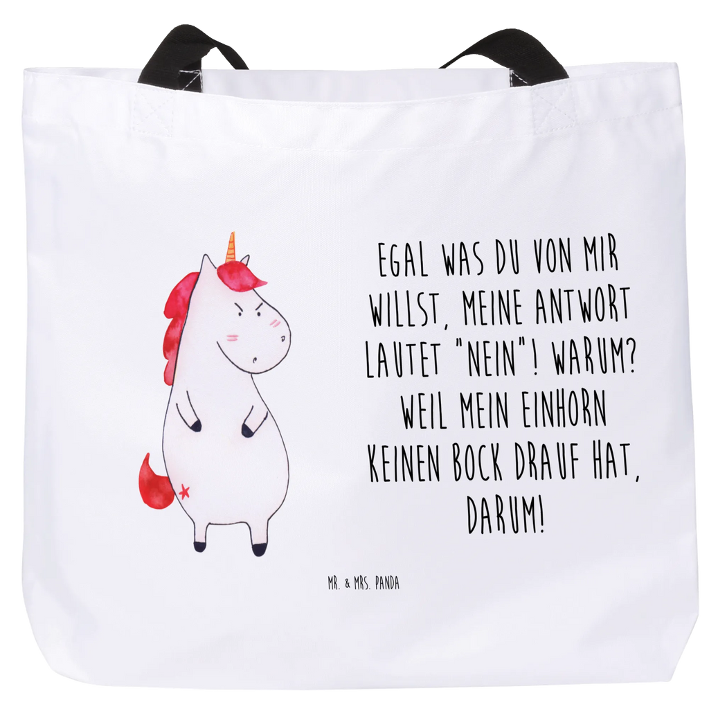 Shopper Jednorożec gniew Alltagstasche, Schultasche, XXL Tasche, Einkaufstasche, Einkaufsbeutel, Beutel, Schultertasche, Freizeittasche, XL, Shopper, Tüte, Stofftasche, Strandtasche, Tragebeutel, Ausflug, Schulbeutel, Unicorn, Einhorn, Einhörner, Einhorn Deko, Ansage, Nein, wütend, Geschenk, Realität, Spaß, Arbeit, Lustlos, Büro, Lustig, Dumme Fragen