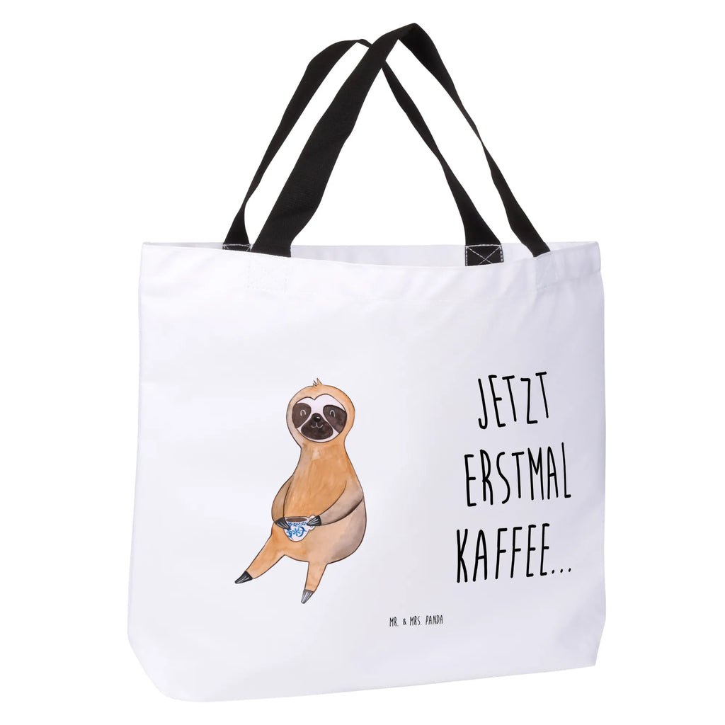 Shopper sloth Coffee XXL Tasche, Tüte, Tragebeutel, Einkaufsbeutel, XL, Stofftasche, Ausflug, Freizeittasche, Schultertasche, Shopper, Schulbeutel, Einkaufstasche, Schultasche, Alltagstasche, Strandtasche, Beutel, Faultier, Faultier Geschenk, Faultier Deko, Genießer, Faultiere, Morgenmuffel, Kaffeetasse, Coffee, Erster Kaffee, faul, Kaffeegetränk, Kaffee, Lieblingstier, Frühaufsteher