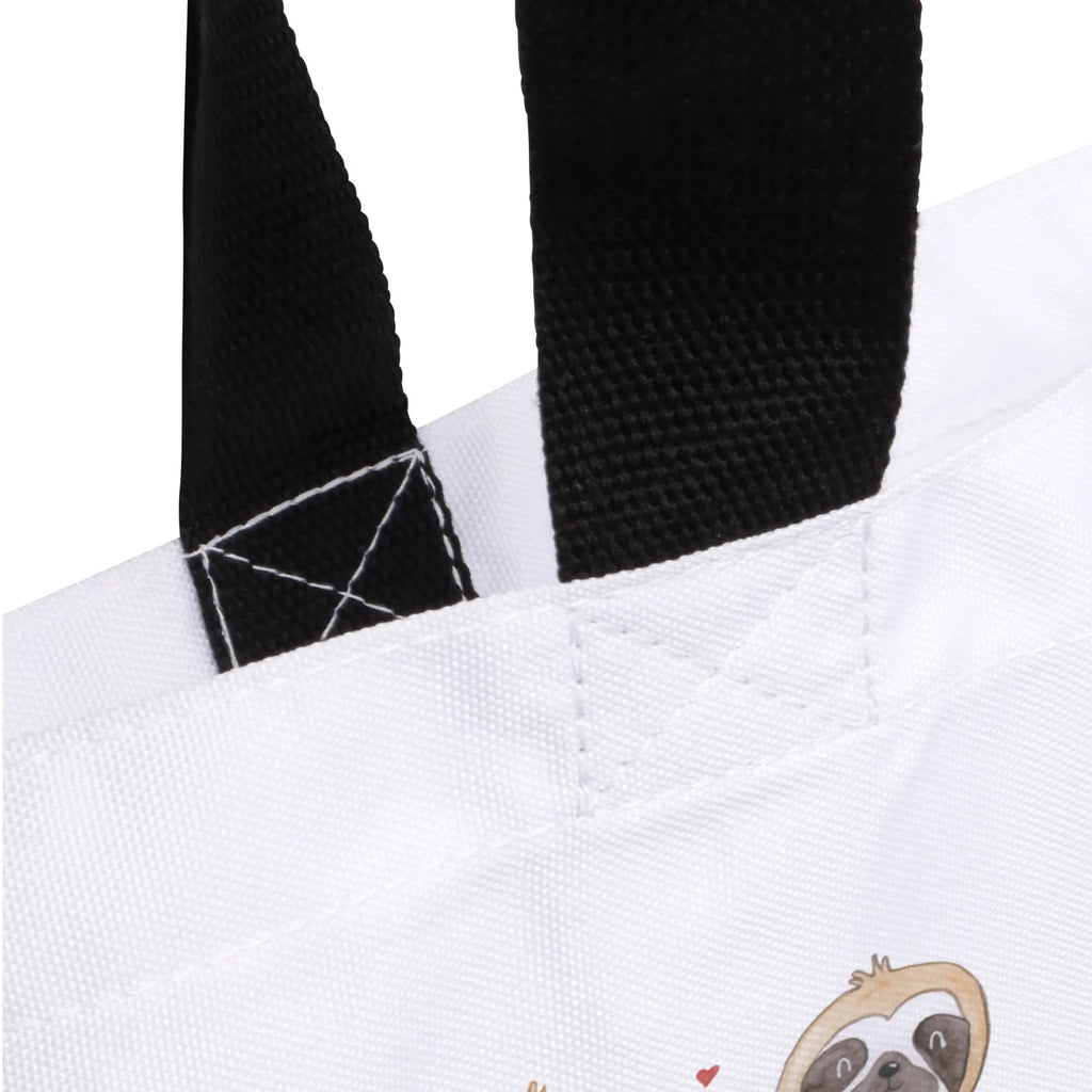 Shopper sloth pair Schultasche, Strandtasche, Shopper, Alltagstasche, Einkaufstasche, Beutel, Freizeittasche, Einkaufsbeutel, Tasche, Schulbeutel, Tragebeutel, Faultier, Faultier Geschenk, Faultier Deko, Pärchen, Langsamkeit, Liebespaar, gemeinsam, verliebt, verlobt, Liebe, faul, Faultiere, Faultierliebe, Faultierpärchen, Lieblingstier, Beziehung, relaxen