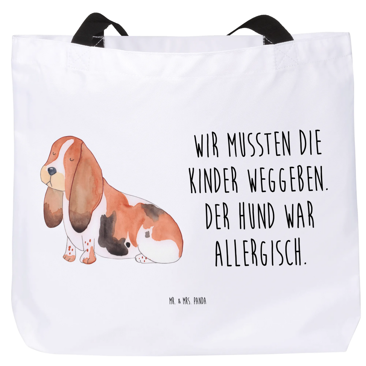 Shopper Hund Basset Hound Stoffbeutel, Beutel, XL Tasche, Schulbeutel, Tasche, studententasche, Pandatasche, Tote Bag, Alltagstasche, Urlaubstasche, Büchertasche, City-Shopper, Tragetasche, Schultasche, Laptoptasche, Reisetasche, Tragebeutel, Statement-Tasche, Einkaufstasche, Unitasche, Freizeittasche, Strandtasche, Sprüche, Hund, Hunderasse, Hundebesitzer, Hundemotiv, Haustier, Tierliebhaber, Basset Hound, Hundeliebe, Kinderlos, Basset