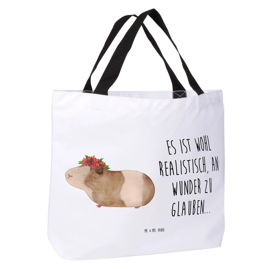 Shopper Guinea pig wisdom handle bag, large, XXL, shopper, shopping bag, carrier bag, beach bag, woman, bag, small animals, cute, funny, cute animal motives, hand drawn, small world, funny sayings, good mood, happy, gifts, gift ideas, special gifts, animal lover, card, guinea pig, wonderland, meerie, Meeries, reality, flower child, motivation, wonder, saying, wisdom