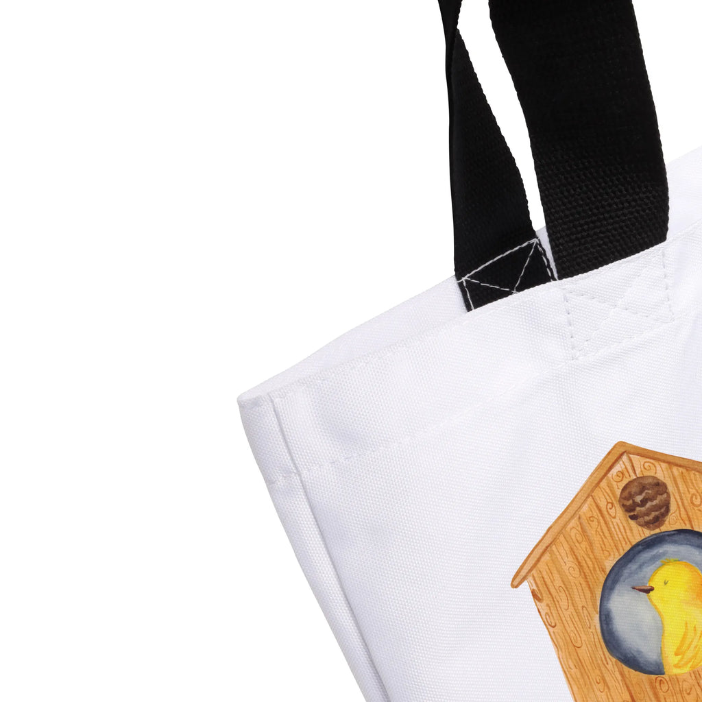 Shopper ptak Dom Einkaufsbeutel, Einkaufstasche, XXL Tasche, Tüte, Shopper, Strandtasche, Freizeittasche, Tragebeutel, Alltagstasche, Schultasche, Beutel, Schulbeutel, Ausflug, XL, Schultertasche, Stofftasche, Gute Laune, Tiere, Lustige Sprüche, Tiermotive, Vögel, Zuhause, Wohnung, Eigenheim, Home Sweet Home, Vogelhaus, Familie, Unser Haus, Lieblingsort, Haus, Castle, Vogel, Nest, Vogelhäuschen