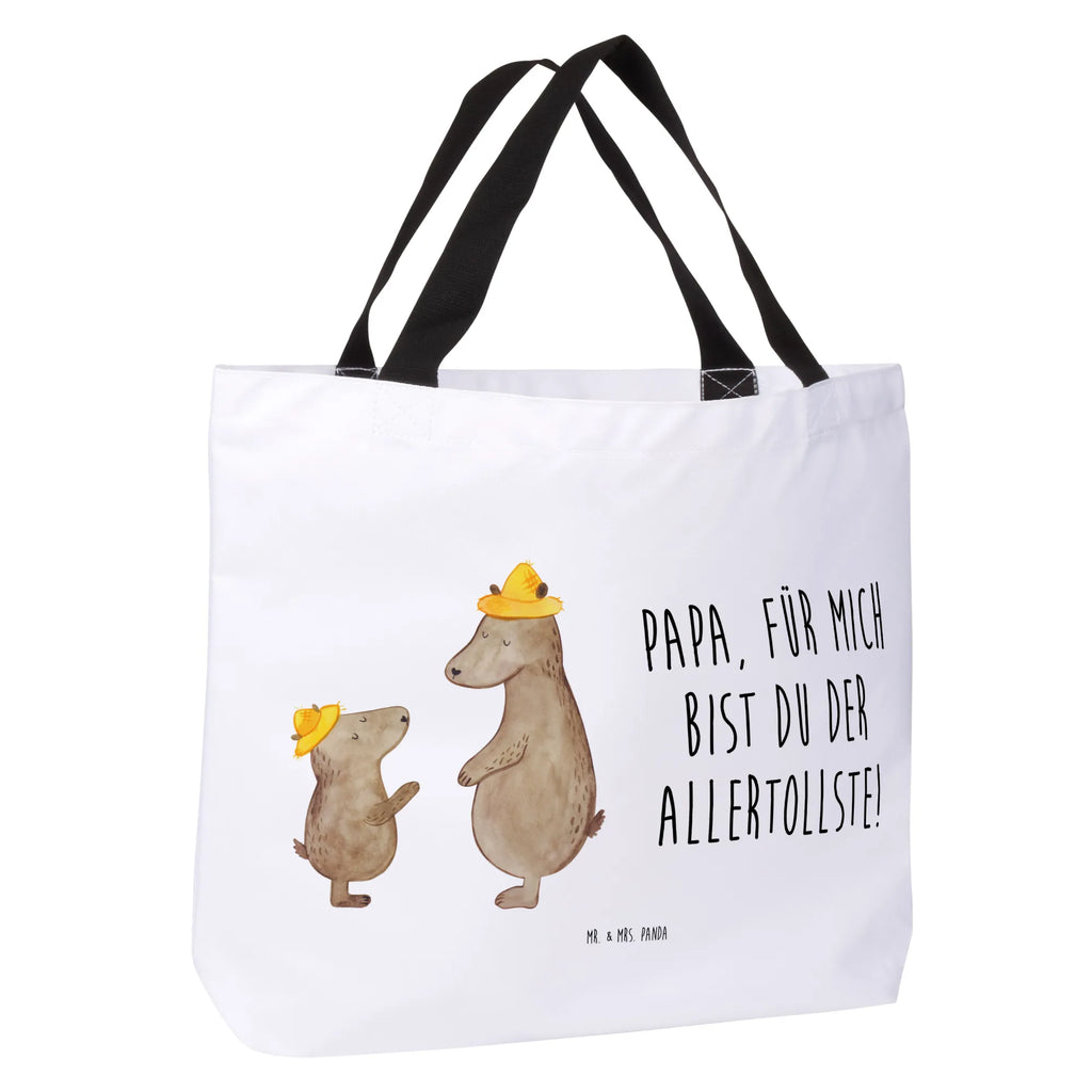 Shopper Bears with hats Shopper, Alltagstasche, XXL Tasche, Ausflug, Beutel, Tüte, Einkaufsbeutel, Freizeittasche, Stofftasche, Schultertasche, Einkaufstasche, Strandtasche, Tragebeutel, XL, Schultasche, Schulbeutel, Oma, Schwester, Mama, Bruder, Papa, Opa, Muttertag, Vatertag, Familie, Vorbild, Söhne, Sohn, Bär, Bären, Family, Paps, Kind, Lieblingsmensch, Dad, Daddy, Vater-Sohn, Papi, Kinder, Vater