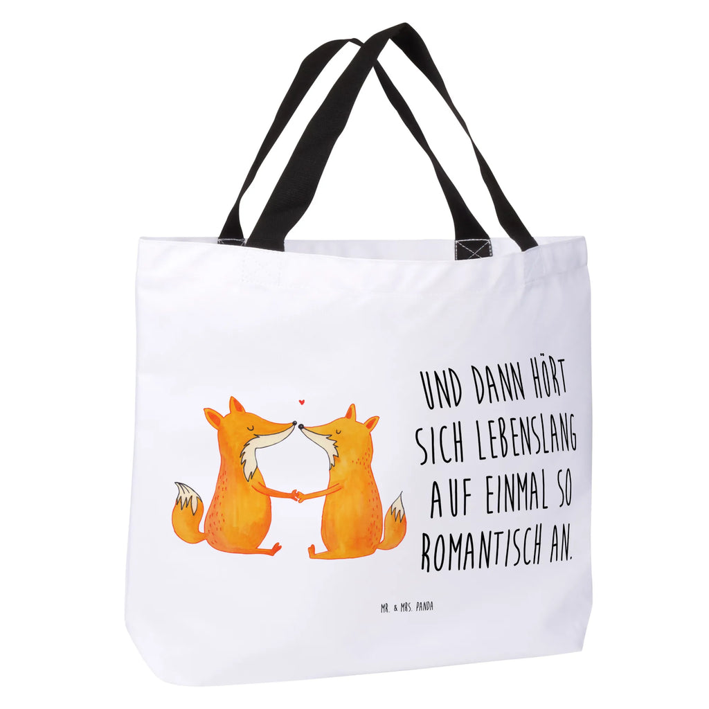 Shopper foxes Love large, carrier bag, beach bag, bag, handle bag, XXL, woman, shopping bag, shopper, fox, foxes, forest wildlife, clever as a fox, animal lover, couple, partner, wife, proof of love, marriage, lovers, love, husband, fiancée, boyfriend, girlfriend
