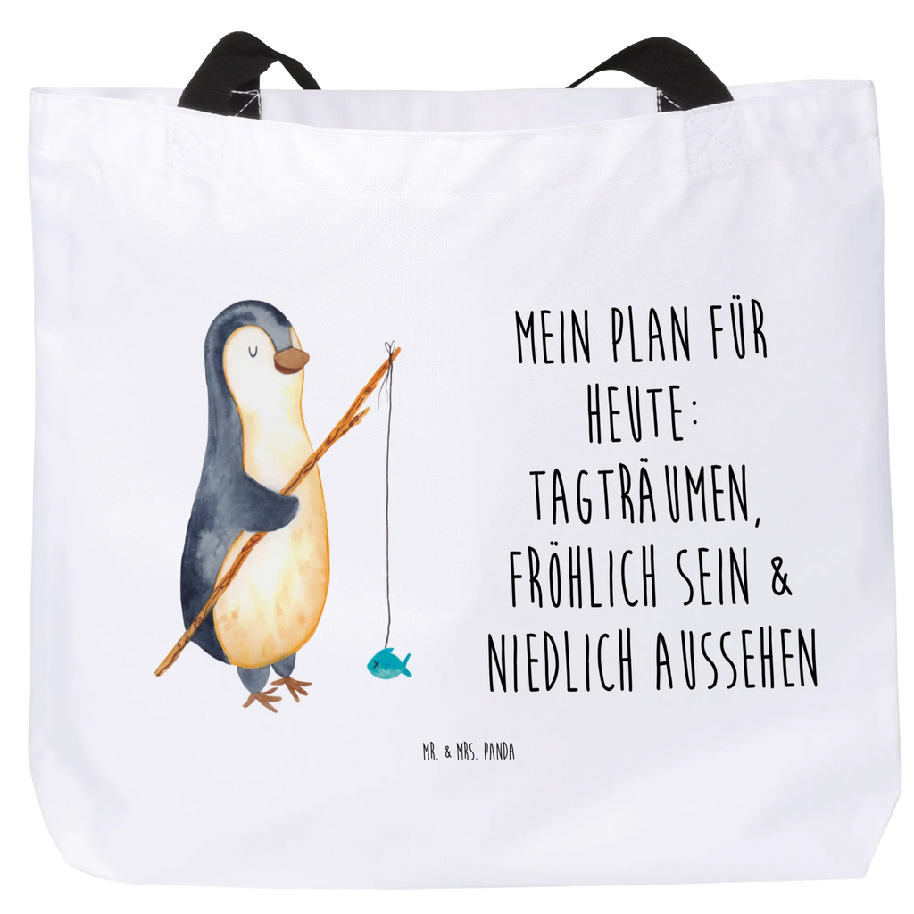 Shopper Pinguin Angler Schultasche, Einkaufstasche, XL, Freizeittasche, Beutel, Schulbeutel, Schultertasche, Einkaufsbeutel, Shopper, XXL Tasche, Tüte, Tragebeutel, Strandtasche, Ausflug, Stofftasche, Alltagstasche, Pinguin, Angeln, Urlaub, Pinguine, Angler, Plan, Neustart, Wochenende, Planer, Geschenkidee, Motivation, Freundinnen, Hobby, Tagträume, Tagesplan, Geschenk