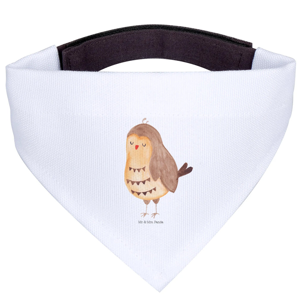 Chusta na szyję dla psa L sowa zadowolona Kleine Hunde, Hunde, Tuch, Halstuch, Hundehalstuch, Eule, Eule Deko, Eule Spruch, Spruch schön, Owl, Liebe Spruch, Romantisch, Wortspiel Lustig, Geschenk Hochzeitstag