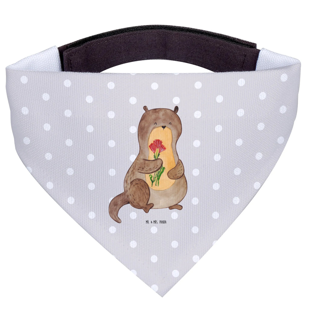 Chusta na szyję dla psa L wydra bukiet kwiatów Hundehalstuch, Hunde, Kleine Hunde, Tuch, Halstuch, Seeotter, Fischotter, Otter, Otter Seeotter See Otter