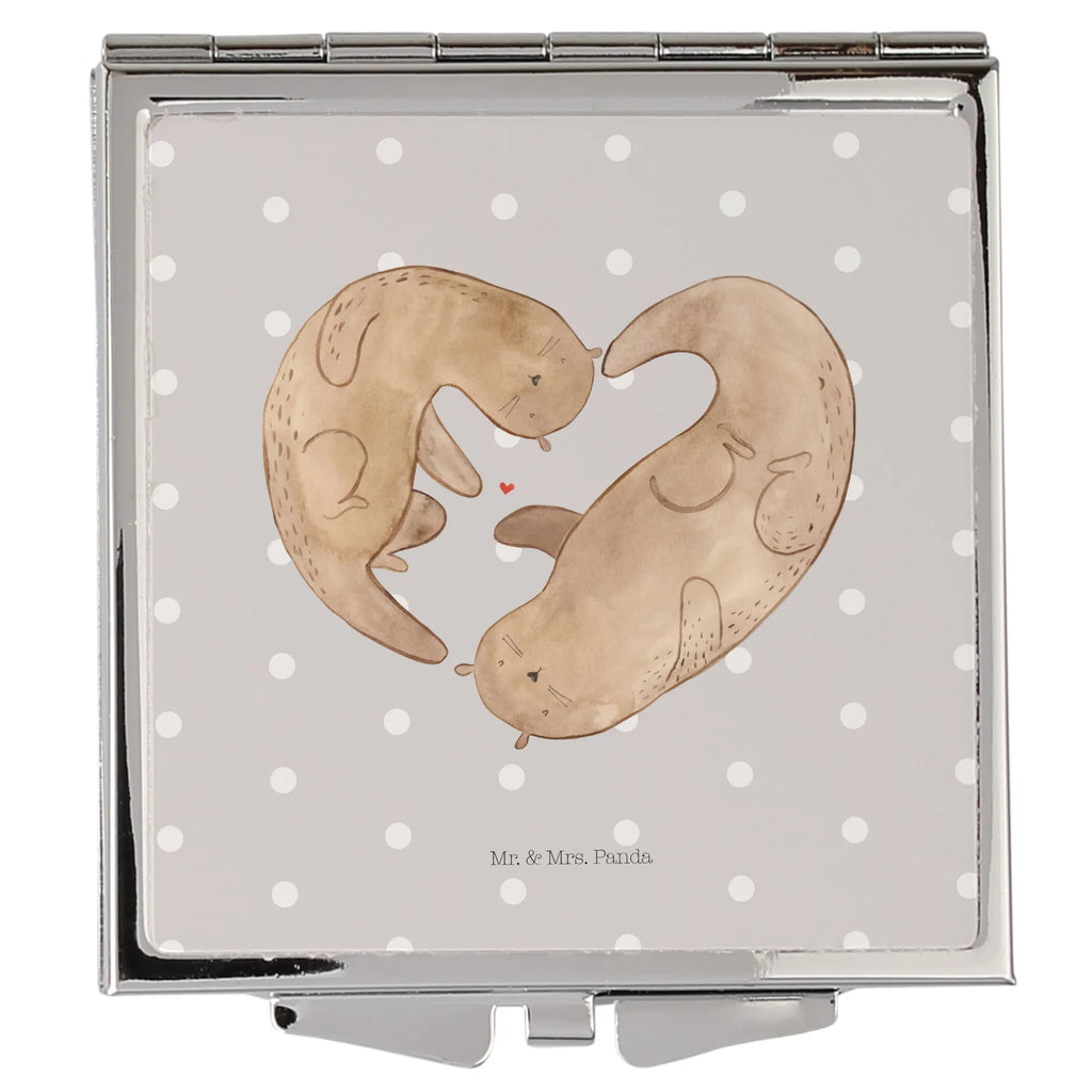 Handbag mirror otter Heart Klappspiegel, Quadratischer Handspiegel, Vintage Kompaktspiegel, Handspiegel Geschenkidee, Mini Spiegel, Kompaktspiegel, Handtaschenspiegel, Tragbarer Spiegel, Taschen-Kosmetikspiegel, Spiegel Für Make-Up Tasche, Silber, Handspiegel Für Damen, Handspiegel Mit Hülle, Reise Spiegel, Spiegel Für Unterwegs, Handspiegel Zum Mitnehmen, Kosmetikspiegel Klein, Spiegel Für Handtasche, Deko Handspiegel, Klappbarer Handspiegel, Schminkspiegel Kompakt, Runder Taschenspiegel, Design Taschenspiegel, Klappbarer Taschenspiegel, Spiegel Für Schminktasche, Taschenspiegel, Schminkspiegel To Go, Fischotter, Otter, Seeotter, Herz, Love You, Gemeinsames Leben, Liebesbeweis, Bessere Hälfte, Hochzeitstag, Jahrestag, Liebe, Liebesgeschenk, Verlobung