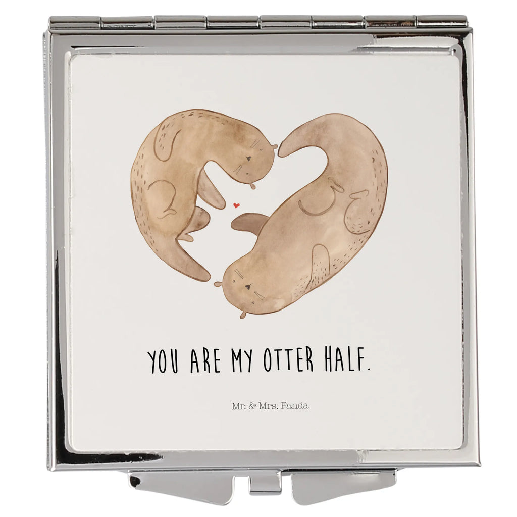 Handbag mirror otter Heart Klappspiegel, Quadratischer Handspiegel, Vintage Kompaktspiegel, Handspiegel Geschenkidee, Mini Spiegel, Kompaktspiegel, Handtaschenspiegel, Tragbarer Spiegel, Taschen-Kosmetikspiegel, Spiegel Für Make-Up Tasche, Silber, Handspiegel Für Damen, Handspiegel Mit Hülle, Reise Spiegel, Spiegel Für Unterwegs, Handspiegel Zum Mitnehmen, Kosmetikspiegel Klein, Spiegel Für Handtasche, Deko Handspiegel, Klappbarer Handspiegel, Schminkspiegel Kompakt, Runder Taschenspiegel, Design Taschenspiegel, Klappbarer Taschenspiegel, Spiegel Für Schminktasche, Taschenspiegel, Schminkspiegel To Go, Fischotter, Otter, Seeotter, Herz, Love You, Gemeinsames Leben, Liebesbeweis, Bessere Hälfte, Hochzeitstag, Jahrestag, Liebe, Liebesgeschenk, Verlobung