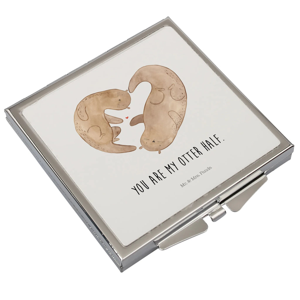 Handbag mirror otter Heart Klappspiegel, Quadratischer Handspiegel, Vintage Kompaktspiegel, Handspiegel Geschenkidee, Mini Spiegel, Kompaktspiegel, Handtaschenspiegel, Tragbarer Spiegel, Taschen-Kosmetikspiegel, Spiegel Für Make-Up Tasche, Silber, Handspiegel Für Damen, Handspiegel Mit Hülle, Reise Spiegel, Spiegel Für Unterwegs, Handspiegel Zum Mitnehmen, Kosmetikspiegel Klein, Spiegel Für Handtasche, Deko Handspiegel, Klappbarer Handspiegel, Schminkspiegel Kompakt, Runder Taschenspiegel, Design Taschenspiegel, Klappbarer Taschenspiegel, Spiegel Für Schminktasche, Taschenspiegel, Schminkspiegel To Go, Fischotter, Otter, Seeotter, Herz, Love You, Gemeinsames Leben, Liebesbeweis, Bessere Hälfte, Hochzeitstag, Jahrestag, Liebe, Liebesgeschenk, Verlobung