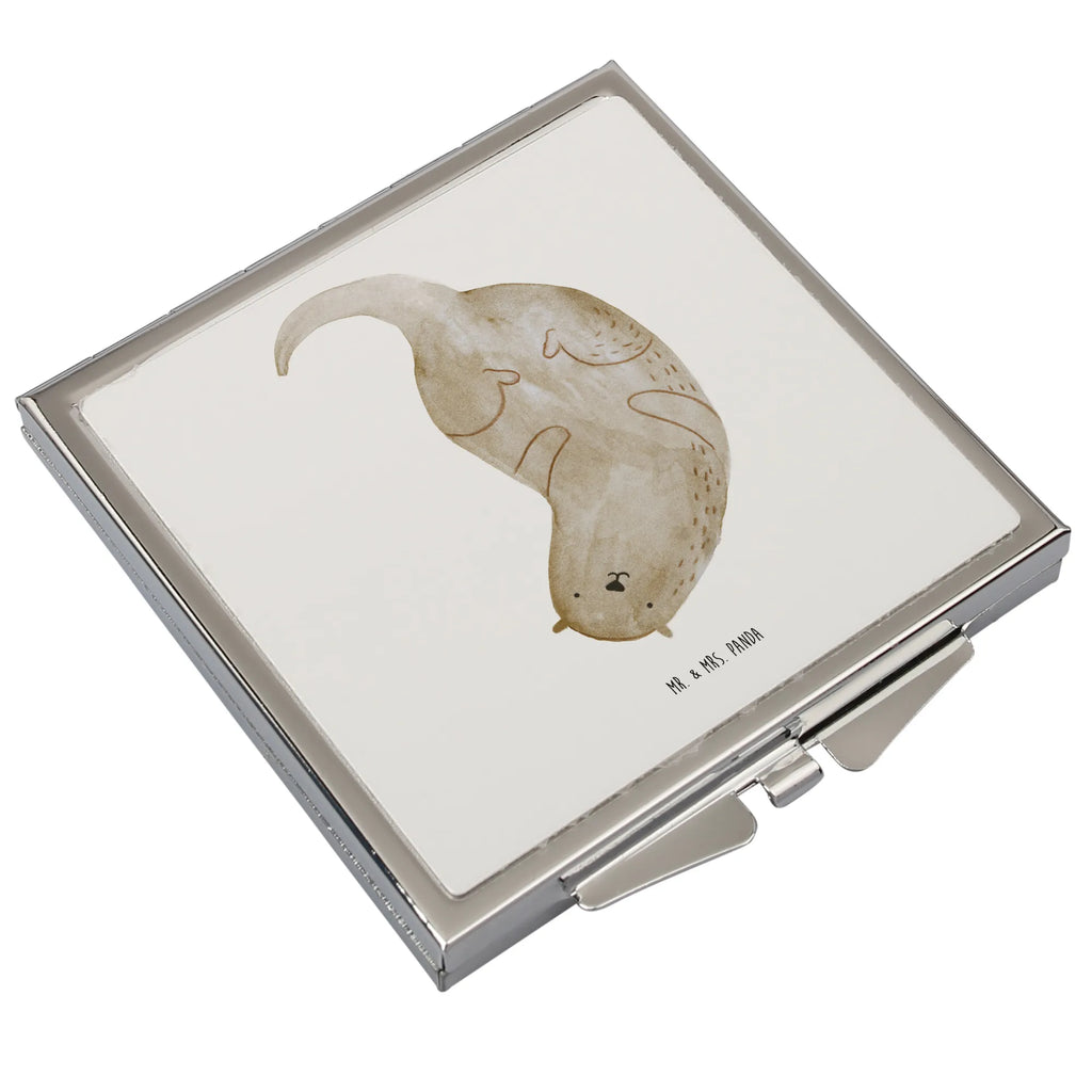 Handtaschenspiegel quadratisch Otter Kopfüber Handspiegel Geschenkidee, Reise Spiegel, Quadratischer Handspiegel, Tragbarer Spiegel, Silber, Handspiegel Für Damen, Kompaktspiegel, Deko Handspiegel, Schminkspiegel To Go, Handspiegel Zum Mitnehmen, Taschen-Kosmetikspiegel, Spiegel Für Schminktasche, Spiegel Für Handtasche, Klappbarer Handspiegel, Spiegel Für Make-Up Tasche, Handspiegel Mit Hülle, Klappbarer Taschenspiegel, Vintage Kompaktspiegel, Klappspiegel, Handtaschenspiegel, Runder Taschenspiegel, Design Taschenspiegel, Mini Spiegel, Spiegel Für Unterwegs, Schminkspiegel Kompakt, Taschenspiegel, Kosmetikspiegel Klein, Otter, Fischotter, Seeotter, Otter Seeotter See Otter