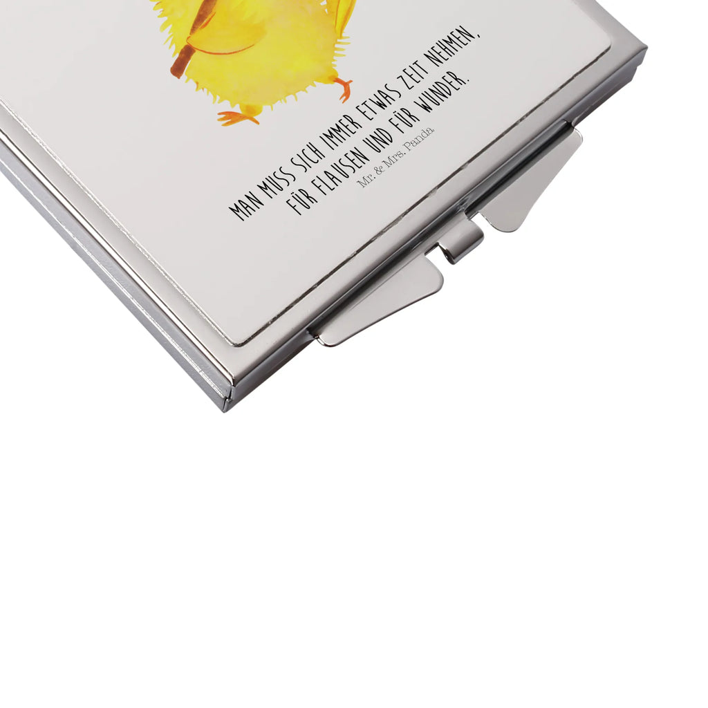 Handbag mirror chick wander silver, handbag, make-up mirror, mirror, make up, square, Easter, Easter bunny, time, Easter egg, globetrotters, time management, Easter eggs, spring fever, Easter greetings, backpacker, egg, happy Easter, greetings, love, miracles, nonsense, chick, travelling, joy