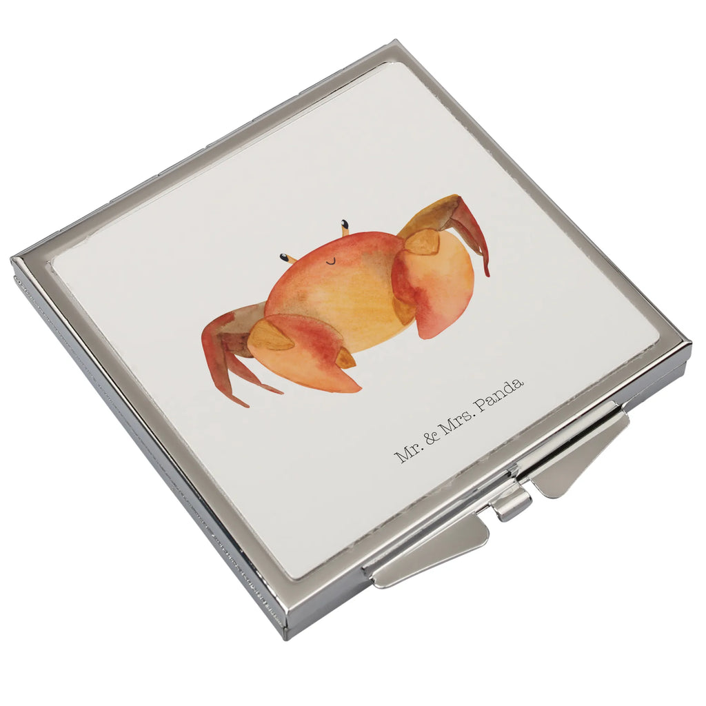 Handbag mirror Star sign Cancer make-up mirror, make up, silver, handbag, mirror, square, constellations, birthdays, astrology, zodiac, date of birth, month of birth, birthday july, present june, crab present, sea animal, birthday june, crab, present sea, crab zodiac sign, crabs, present july
