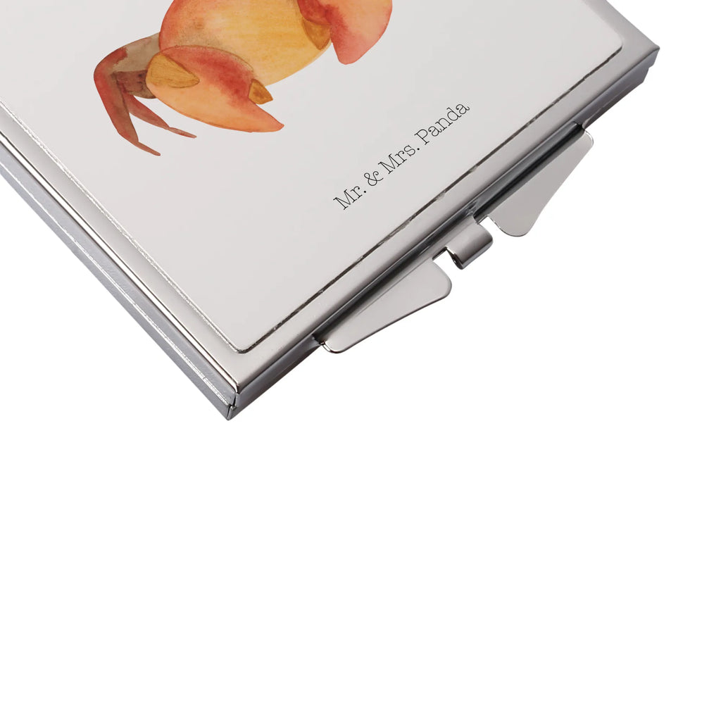 Handbag mirror Star sign Cancer make-up mirror, make up, silver, handbag, mirror, square, constellations, birthdays, astrology, zodiac, date of birth, month of birth, birthday july, present june, crab present, sea animal, birthday june, crab, present sea, crab zodiac sign, crabs, present july