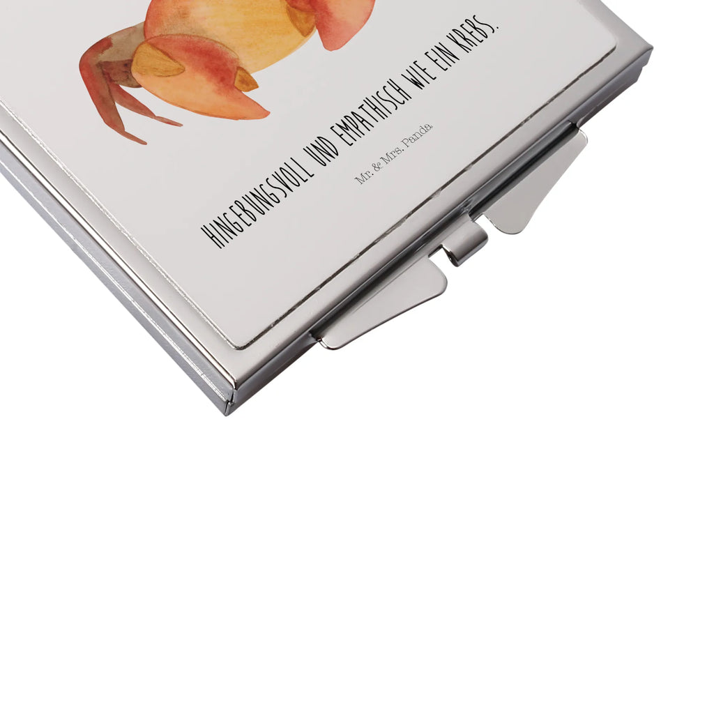 Handbag mirror Star sign Cancer make-up mirror, make up, silver, handbag, mirror, square, constellations, birthdays, astrology, zodiac, date of birth, month of birth, birthday july, present june, crab present, sea animal, birthday june, crab, present sea, crab zodiac sign, crabs, present july
