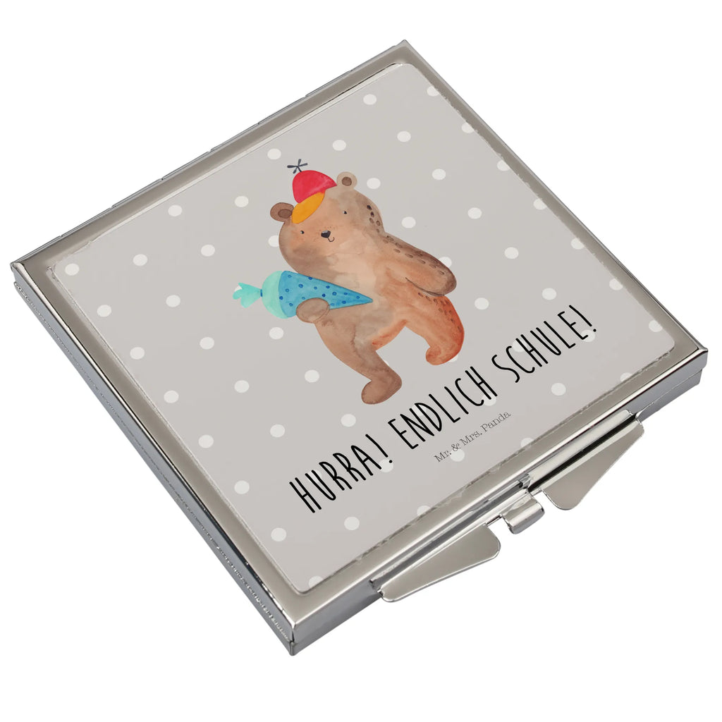Handbag mirror bear School cone Handspiegel Geschenkidee, Taschenspiegel, Klappspiegel, Handtaschenspiegel, Handspiegel Zum Mitnehmen, Tragbarer Spiegel, Schminkspiegel Kompakt, Spiegel Für Handtasche, Spiegel Für Unterwegs, Quadratischer Handspiegel, Handspiegel Mit Hülle, Kompaktspiegel, Runder Taschenspiegel, Mini Spiegel, Reise Spiegel, Deko Handspiegel, Taschen-Kosmetikspiegel, Vintage Kompaktspiegel, Kosmetikspiegel Klein, Design Taschenspiegel, Spiegel Für Make-Up Tasche, Klappbarer Handspiegel, Handspiegel Für Damen, Spiegel Für Schminktasche, Klappbarer Taschenspiegel, Schminkspiegel To Go, Bär, Teddy, Teddybär, Bär Motiv, Schulbeginn, Grundschule, Schulanfang, Schule Geschenk, Schultüte, Erster Schultag Geschenk, Einschulung Geschenk
