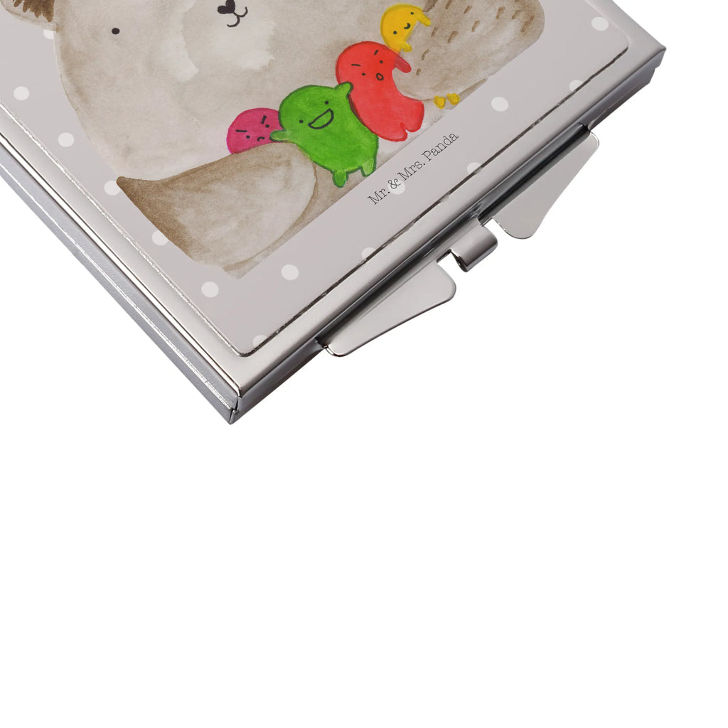 Handbag mirror bear Feeling Quadratischer Handspiegel, Vintage Kompaktspiegel, Spiegel Für Handtasche, Silber, Taschenspiegel, Tragbarer Spiegel, Handtaschenspiegel, Klappbarer Handspiegel, Handspiegel Geschenkidee, Taschen-Kosmetikspiegel, Kompaktspiegel, Spiegel Für Make-Up Tasche, Reise Spiegel, Schminkspiegel To Go, Runder Taschenspiegel, Schminkspiegel Kompakt, Deko Handspiegel, Handspiegel Zum Mitnehmen, Handspiegel Mit Hülle, Mini Spiegel, Design Taschenspiegel, Klappbarer Taschenspiegel, Handspiegel Für Damen, Klappspiegel, Kosmetikspiegel Klein, Spiegel Für Unterwegs, Spiegel Für Schminktasche, Teddy, Bär, Teddybär, Durchgedreht, Wahnsinn, Verrückt