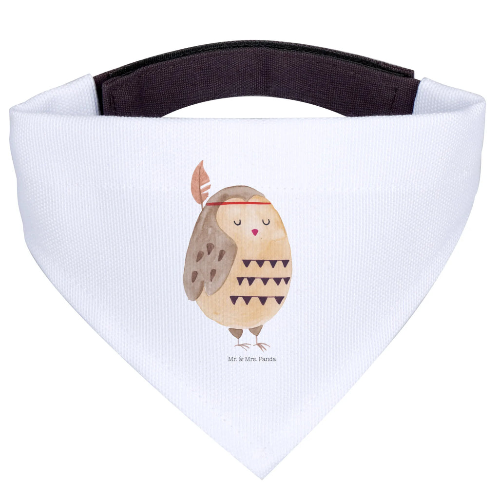 Chusta na szyję dla psa L sowa Ozdoba z piór Kleine Hunde, Hundehalstuch, Hunde, Halstuch, Tuch, Eule, Eule Deko, Das Leben Ist Ein Abenteuer, Owl, Reisespruch, Dekoration, Federschmuck