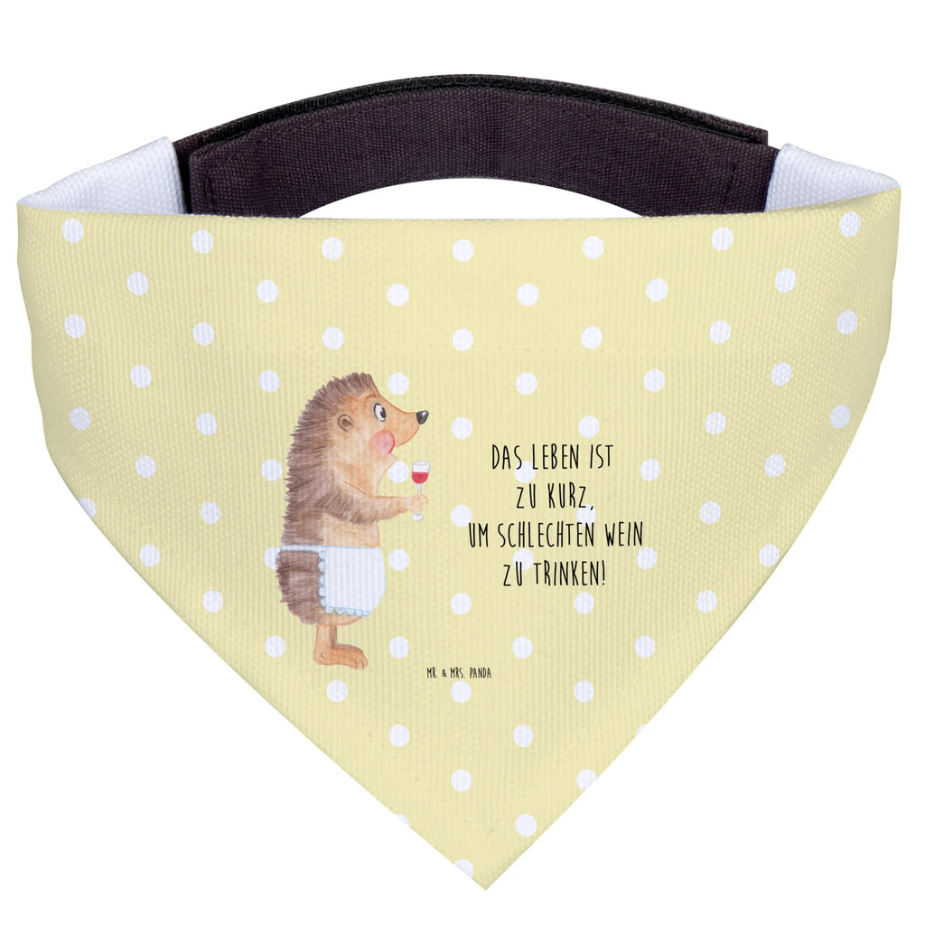 Dog neckerchief Hedgehog wine Tuch, Halstuch, klein, Hunde, kleine Hunde, Hundehalstuch, Tiermotive, Gute Laune, lustige Sprüche, Tiere, Geschenk Weintrinker, Wein Spruch, Wein Deko, Weinglas, Rotwein, Weißwein, Geschenk Weinliebhaber, Wein trinken, Igel