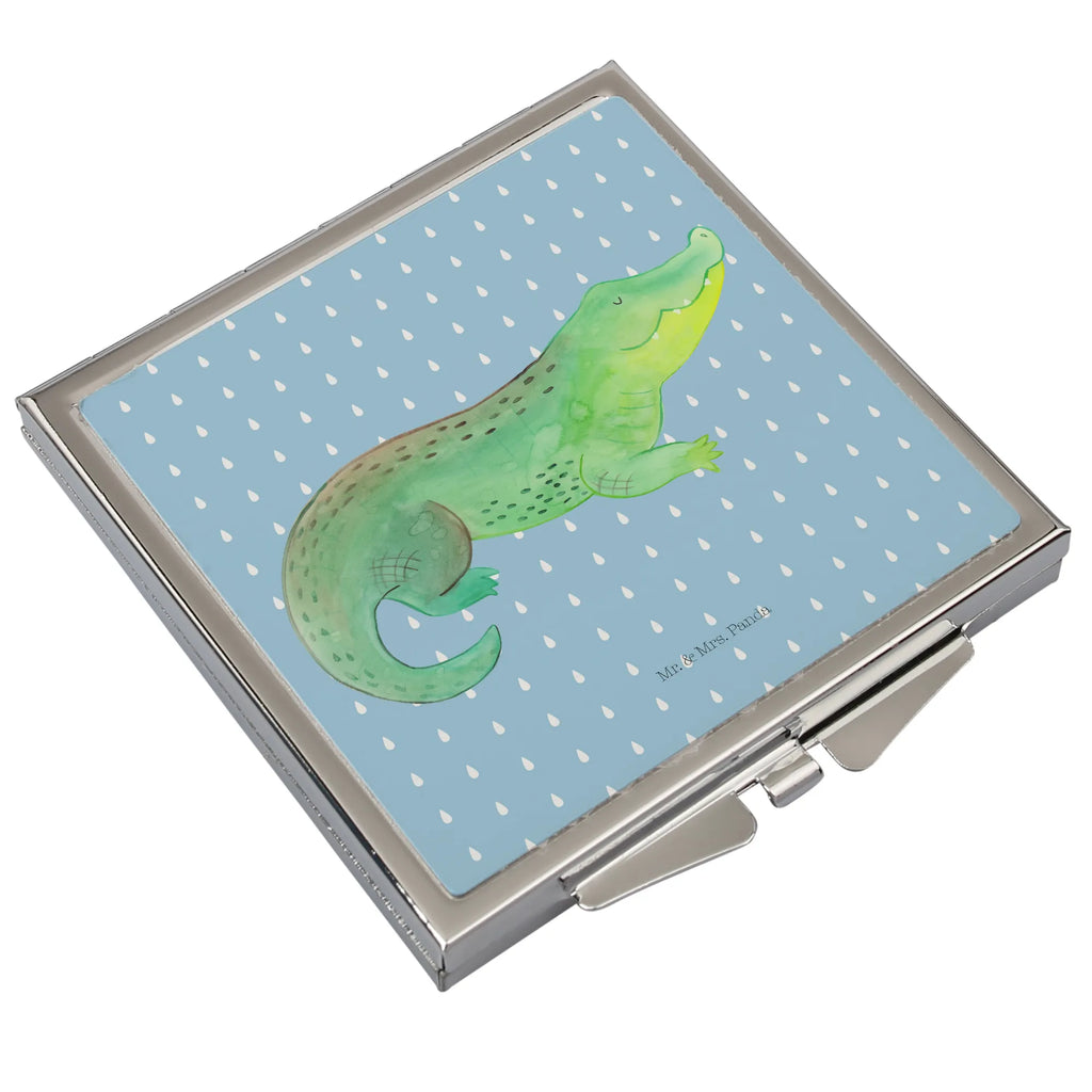 Handbag mirror Crocodile Taschenspiegel, Handspiegel Für Damen, Schminkspiegel To Go, Silber, Quadratischer Handspiegel, Reise Spiegel, Klappspiegel, Tragbarer Spiegel, Spiegel Für Handtasche, Mini Spiegel, Kompaktspiegel, Klappbarer Taschenspiegel, Vintage Kompaktspiegel, Deko Handspiegel, Kosmetikspiegel Klein, Runder Taschenspiegel, Schminkspiegel Kompakt, Design Taschenspiegel, Handspiegel Mit Hülle, Spiegel Für Schminktasche, Spiegel Für Unterwegs, Handspiegel Zum Mitnehmen, Spiegel Für Make-Up Tasche, Taschen-Kosmetikspiegel, Handtaschenspiegel, Klappbarer Handspiegel, Handspiegel Geschenkidee, Meer, Urlaub, Meerestiere, Reiselust, Krokodile, Beste Freundin, Spontan sein, Abenteuerlust, Freundin, Verrückt sein, Lieblingsmensch, Krokodil
