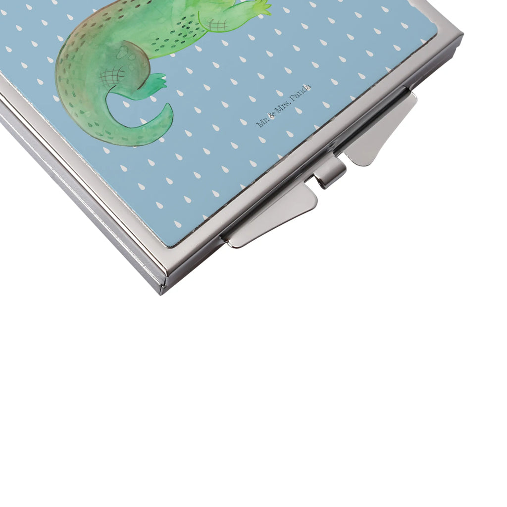 Handbag mirror Crocodile Taschenspiegel, Handspiegel Für Damen, Schminkspiegel To Go, Silber, Quadratischer Handspiegel, Reise Spiegel, Klappspiegel, Tragbarer Spiegel, Spiegel Für Handtasche, Mini Spiegel, Kompaktspiegel, Klappbarer Taschenspiegel, Vintage Kompaktspiegel, Deko Handspiegel, Kosmetikspiegel Klein, Runder Taschenspiegel, Schminkspiegel Kompakt, Design Taschenspiegel, Handspiegel Mit Hülle, Spiegel Für Schminktasche, Spiegel Für Unterwegs, Handspiegel Zum Mitnehmen, Spiegel Für Make-Up Tasche, Taschen-Kosmetikspiegel, Handtaschenspiegel, Klappbarer Handspiegel, Handspiegel Geschenkidee, Meer, Urlaub, Meerestiere, Reiselust, Krokodile, Beste Freundin, Spontan sein, Abenteuerlust, Freundin, Verrückt sein, Lieblingsmensch, Krokodil