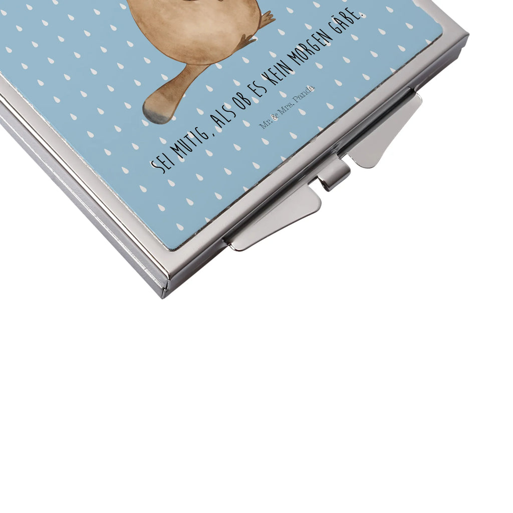 Handbag mirror platypus courage Handspiegel Geschenkidee, Spiegel Für Make-Up Tasche, Spiegel Für Schminktasche, Taschen-Kosmetikspiegel, Klappbarer Taschenspiegel, Taschenspiegel, Kompaktspiegel, Handspiegel Mit Hülle, Deko Handspiegel, Klappbarer Handspiegel, Design Taschenspiegel, Handspiegel Für Damen, Reise Spiegel, Runder Taschenspiegel, Silber, Handtaschenspiegel, Vintage Kompaktspiegel, Spiegel Für Unterwegs, Mini Spiegel, Kosmetikspiegel Klein, Handspiegel Zum Mitnehmen, Quadratischer Handspiegel, Schminkspiegel To Go, Klappspiegel, Schminkspiegel Kompakt, Spiegel Für Handtasche, Tragbarer Spiegel, Meer, Urlaub, Meerestiere, Büro, Schnabeltiere, mutig, Mut, Neuanfang, Training, Arbeit, Raodtrip, Lebensweisheit, Schnabeltier, Weltreise, Neustart, Motivation