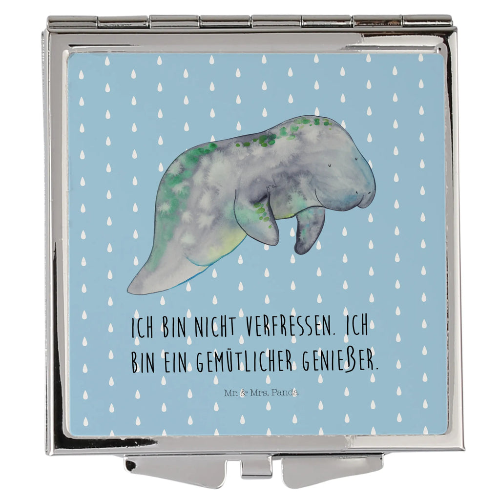 Handbag mirror manatee Relax Handspiegel Mit Hülle, Spiegel Für Unterwegs, Schminkspiegel To Go, Spiegel Für Make-Up Tasche, Kompaktspiegel, Silber, Handspiegel Geschenkidee, Handtaschenspiegel, Mini Spiegel, Spiegel Für Handtasche, Runder Taschenspiegel, Klappbarer Taschenspiegel, Klappbarer Handspiegel, Klappspiegel, Handspiegel Für Damen, Spiegel Für Schminktasche, Reise Spiegel, Vintage Kompaktspiegel, Design Taschenspiegel, Taschenspiegel, Tragbarer Spiegel, Quadratischer Handspiegel, Kosmetikspiegel Klein, Taschen-Kosmetikspiegel, Handspiegel Zum Mitnehmen, Deko Handspiegel, Schminkspiegel Kompakt, Meer, Urlaub, Meerestiere, Süßigkeiten, Abnehmen, Zucker, Diät, Essen, Seekühe, Diätwahn, Seekuh