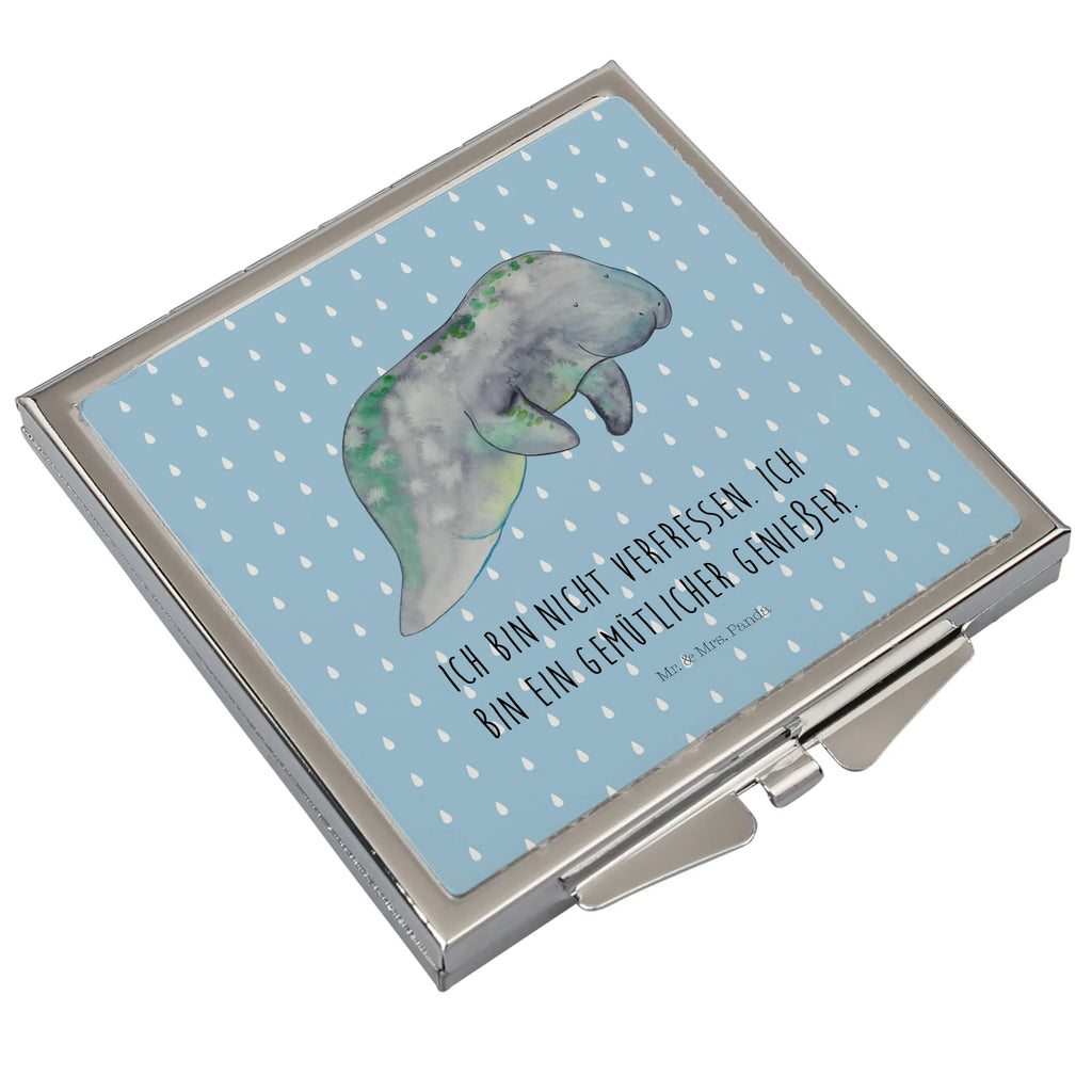 Handbag mirror manatee Relax Handspiegel Mit Hülle, Spiegel Für Unterwegs, Schminkspiegel To Go, Spiegel Für Make-Up Tasche, Kompaktspiegel, Silber, Handspiegel Geschenkidee, Handtaschenspiegel, Mini Spiegel, Spiegel Für Handtasche, Runder Taschenspiegel, Klappbarer Taschenspiegel, Klappbarer Handspiegel, Klappspiegel, Handspiegel Für Damen, Spiegel Für Schminktasche, Reise Spiegel, Vintage Kompaktspiegel, Design Taschenspiegel, Taschenspiegel, Tragbarer Spiegel, Quadratischer Handspiegel, Kosmetikspiegel Klein, Taschen-Kosmetikspiegel, Handspiegel Zum Mitnehmen, Deko Handspiegel, Schminkspiegel Kompakt, Meer, Urlaub, Meerestiere, Süßigkeiten, Abnehmen, Zucker, Diät, Essen, Seekühe, Diätwahn, Seekuh